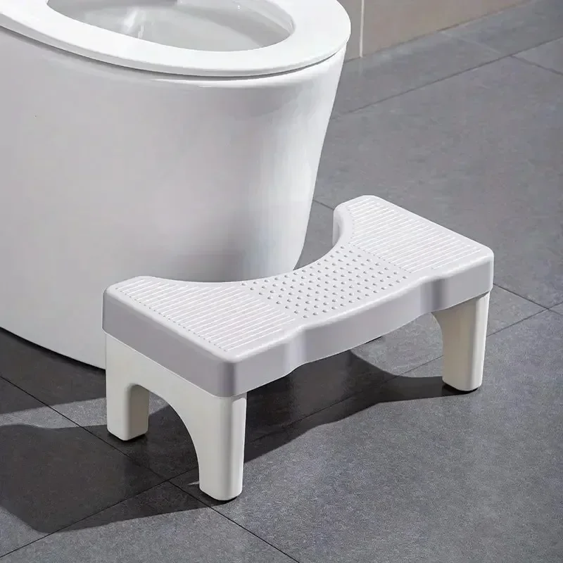 New Bathroom Squatty Potty Toilet Stool for Seat Toilet Foot Stand Stool Bathroom Accessories