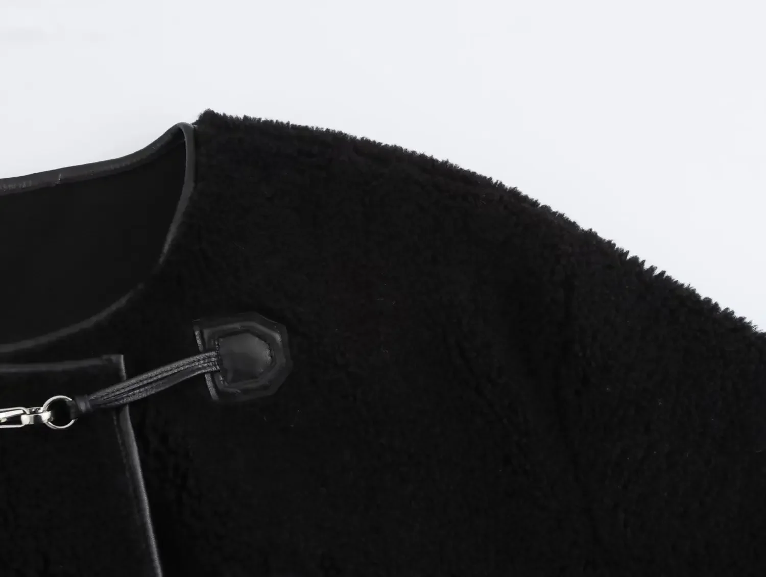 冬ファッション クルーネック ファー一体型 長袖ジャケット Amazon レディース2025