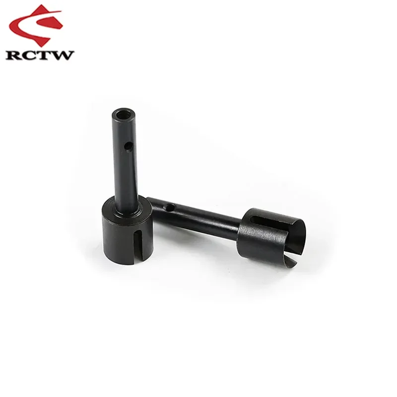 Metal Dog Bone Cup Output Shaft 2pcs for 1/8 HPI Racing Savage XL FLUX ROFUN ROVAN TORLAND Monster Brushless Rc Car Parts