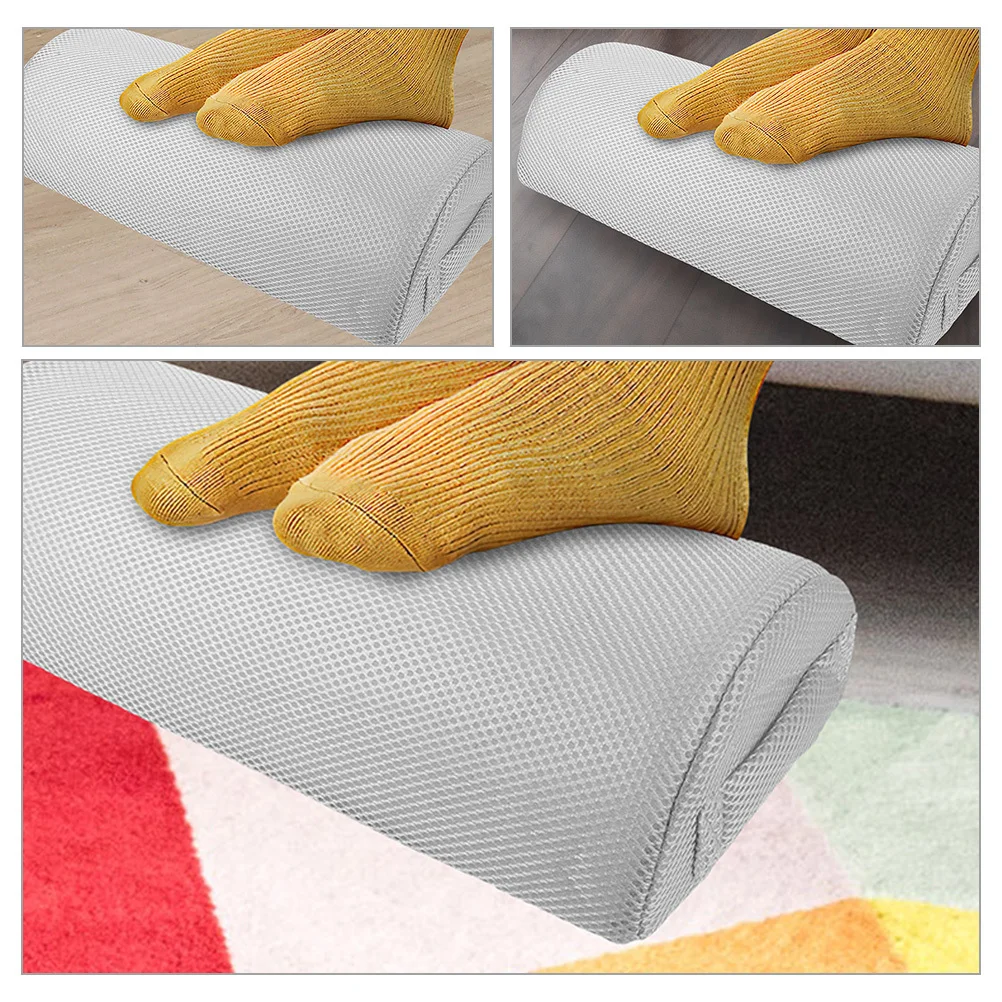 

2 шт., подушка для поддержки ног, полуцилиндрическая подушка для ног, подушка для ног, приподнятая подушка для ног для сна, офиса, подушка для подставки для ног