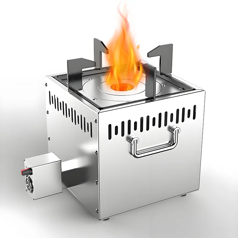 

Outdoor firewood stove new type camping smokeless portable travel small