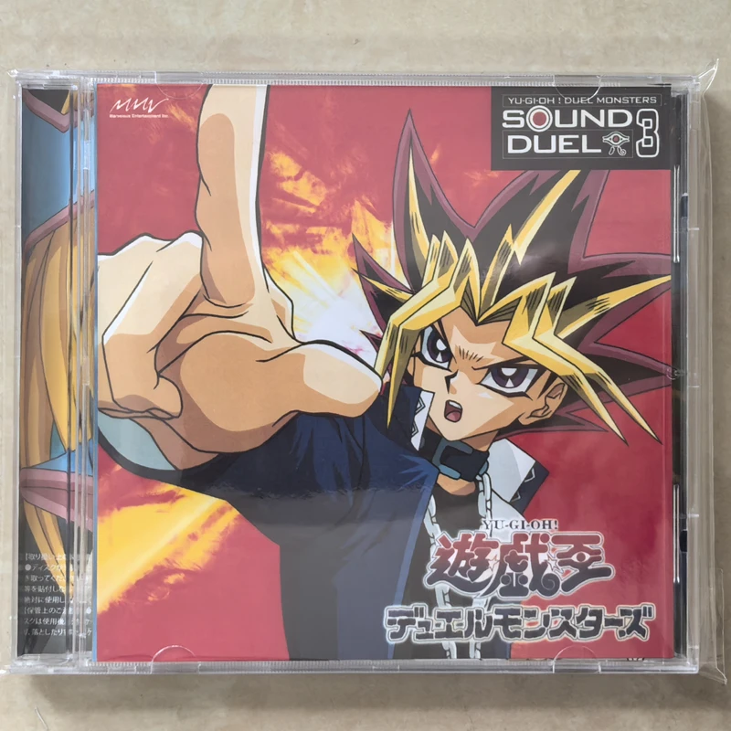

YU-GI-OH DUEL MONSTERS SOUND DUEL 3 Shinkichi Mitsumune Music CD Greatest Hits OST Album Music Record Cosplay Soundtracks Box