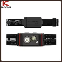 Klarus HM5 800Lumens Lightweight High Output Triple-Light Headlamp Replaceable Headband Enhanced Sweat Absorption and Cooling
