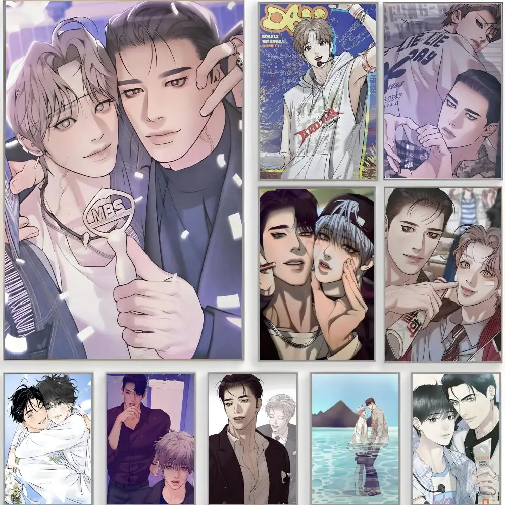 dramatic manhwa Pearl Boy Ignite the Dawn Poster Classic Wall Art  Home Decor  Peel and Stick Unframed