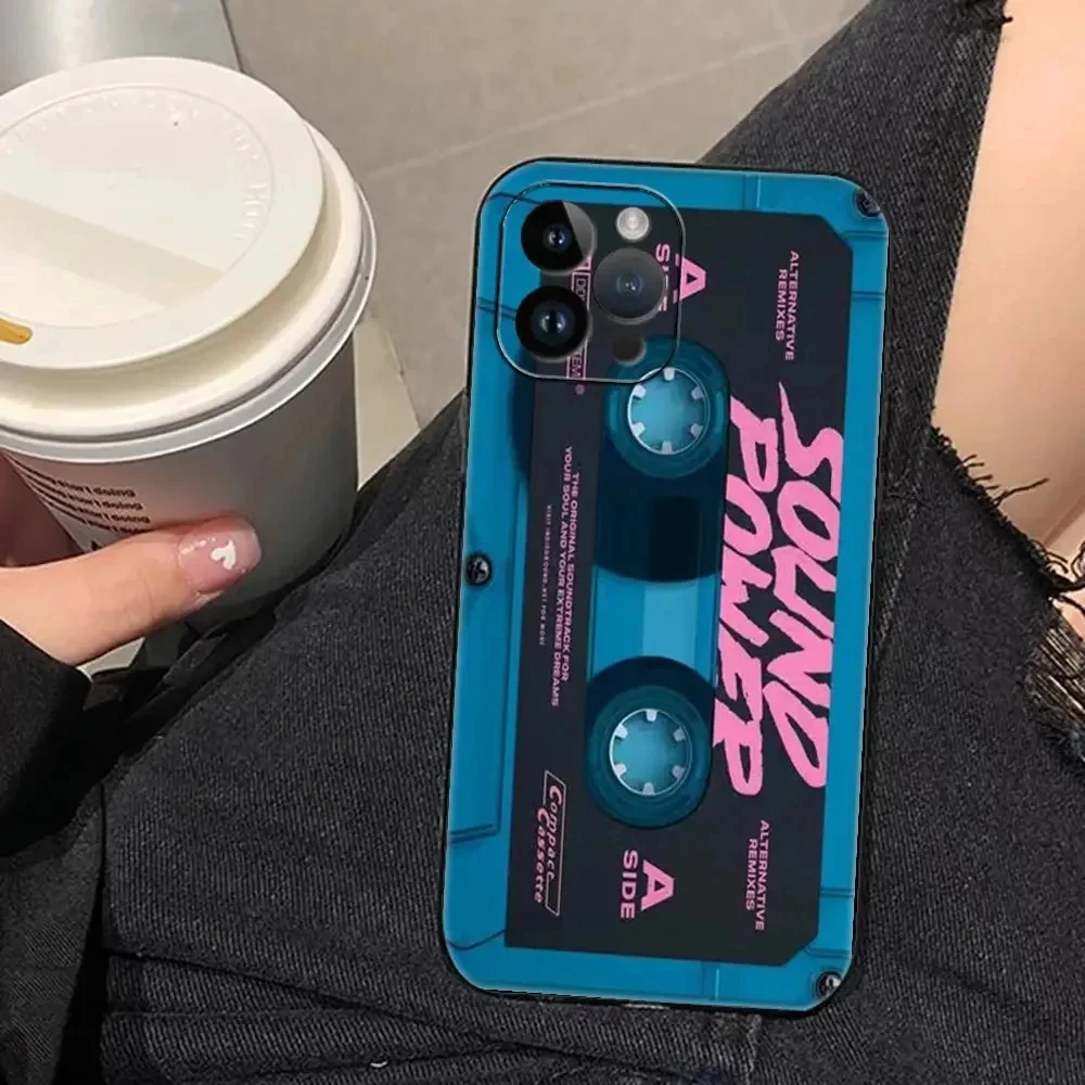 Retro Magnetische Radio-Handyhülle für iPhone 17 16 15 14 13 12 11 Pro Max Mini SE 7 8 Plus 17E Stoßfeste Rutschfeste Schutzhülle Fundas – Detail 4