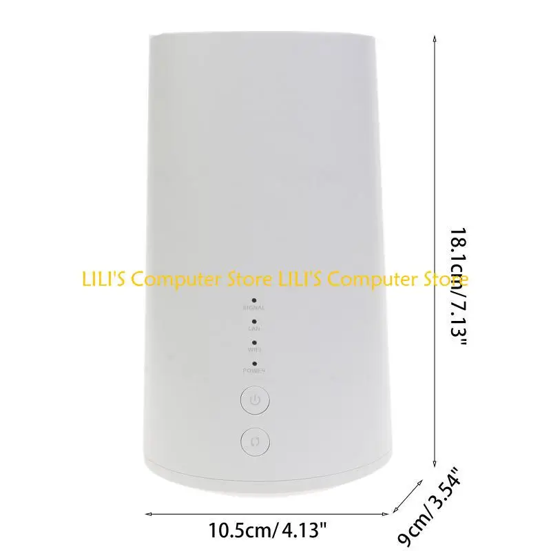 A52B B528 4G LTE CAT6 CPE WiFi Wireless Router com WLAN 2.4GHz e 5GHz