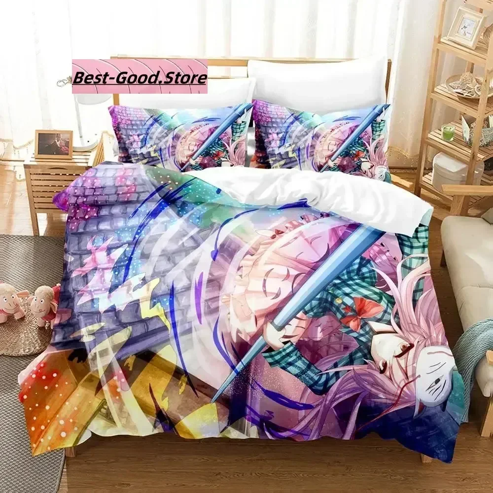 Touhou Project Bedding Set Single Twin Full Queen King Size Bed Set Aldult Kid Bedroom Duvetcover Sets 3D Print 2022 Kawaii