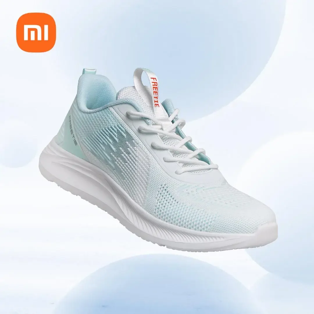 xiaomi mijia FREETIE summer refreshing sneakers three-dimensional mesh upper, lightweight EVA sole running shoes