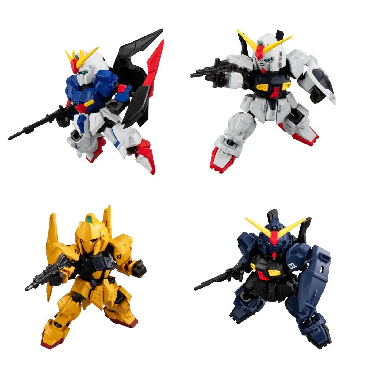 Bandai Mobile Joint Gundam Vol.9 Set Action Doll Proportion Anime Toy Finished Model Kit Original Box