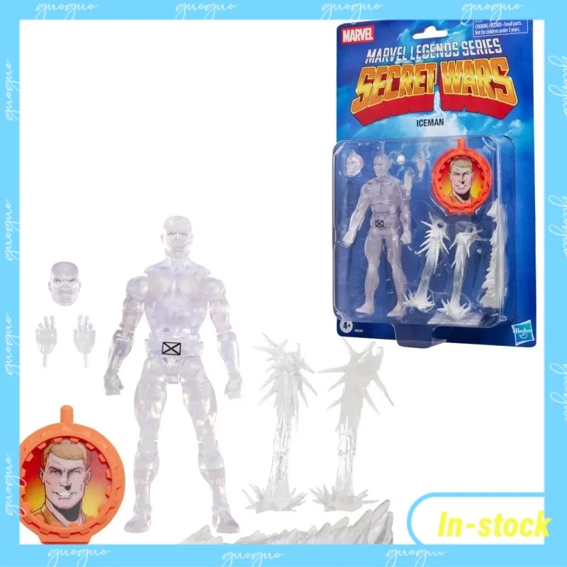 

【In-stock】Hasbro Marvel Comics Legend Series Secret War Iceman 6-inch Cartoon Action Figure Toy Gift