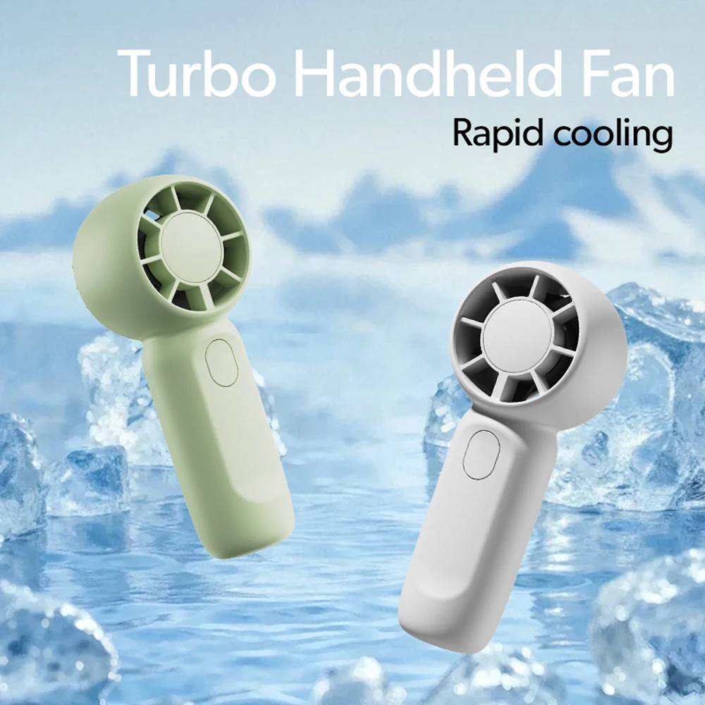 New Product Portable Electric Mini Handheld Fan Custom Logo Rechargeable USB Handheld Pocket Fan Summer Cooling