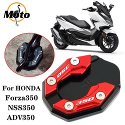 Fit For HONDA FORZA350 NSS350 ADV350 Forza Nss Adv 350 2020-2023 2022 Motorcycle Accessories Kickstand Side Stand Extension Pad