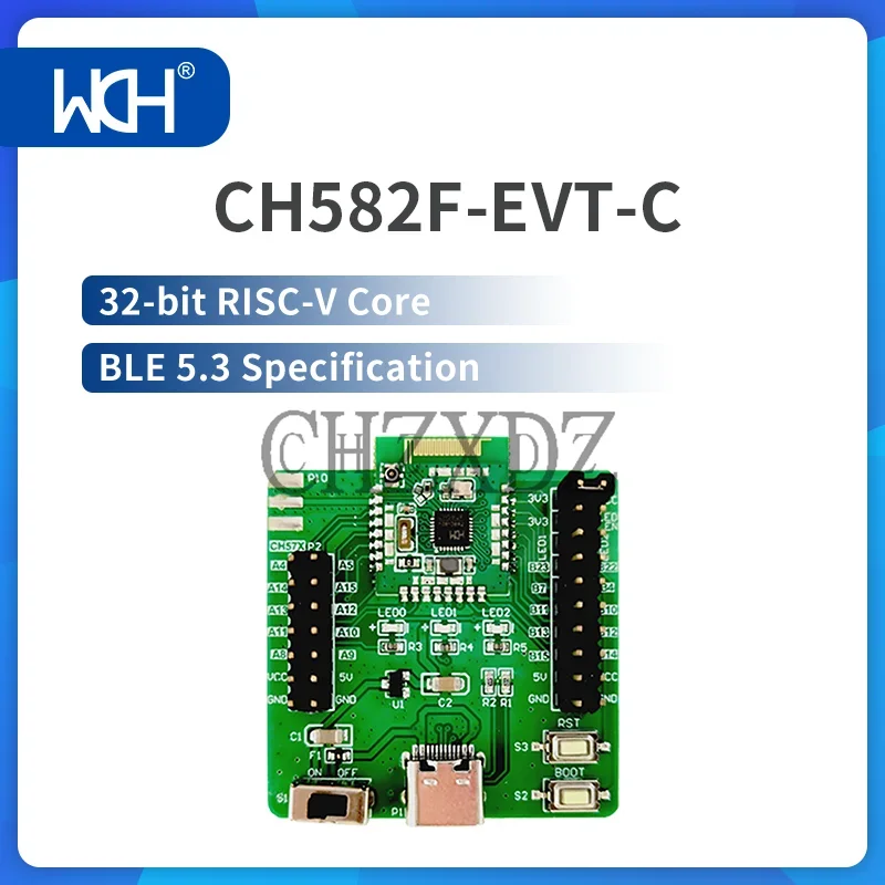 

2/5Pcs/Lot CH582 Evaluation Board BLE Bluetooth 5.3 RISC-V MCU WCH