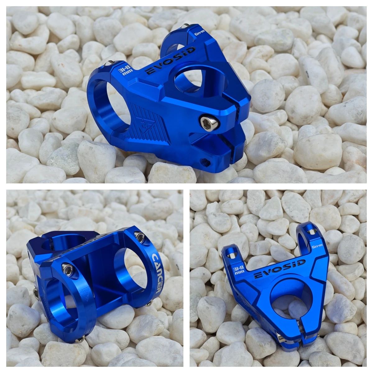 EVOSID MTB Fahrrad Vorbau 35mm Rennrad Kurzen Vorbau 31,8mm Mountainbike Brücke Tisch MTB Lenker Vorbau DH AM MTB Power Bike Teil – Detail 11