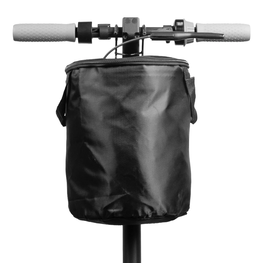 Zipper Waterproof Basket Handlebar Bags for Xiaomi M365 Mi3 Pro2 for Ninebot Max G30 Electric Scooter Basket Cycling  Bag