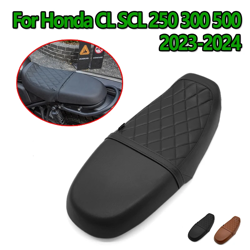 For Honda CL SCL 250 300 500 2023 - 2024 CL500 CL300 Motorcycle Accessories Rear Passenger Seat Pillion Front Solo Cushion Cover