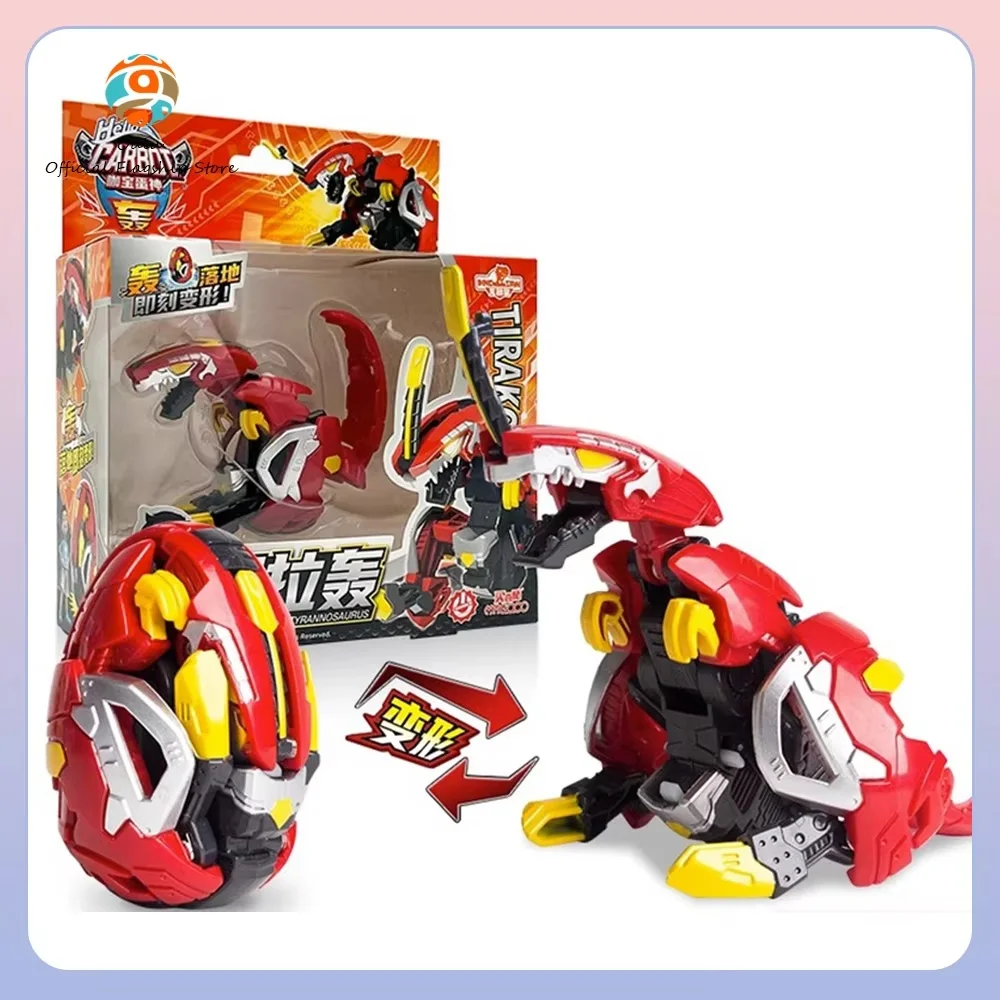 Figura de acción de Hello Carbot, tiranosaurio Tilahong, transforma el impacto, figura de acción de dinosaurio, juguete en miniatura para niño personalizado