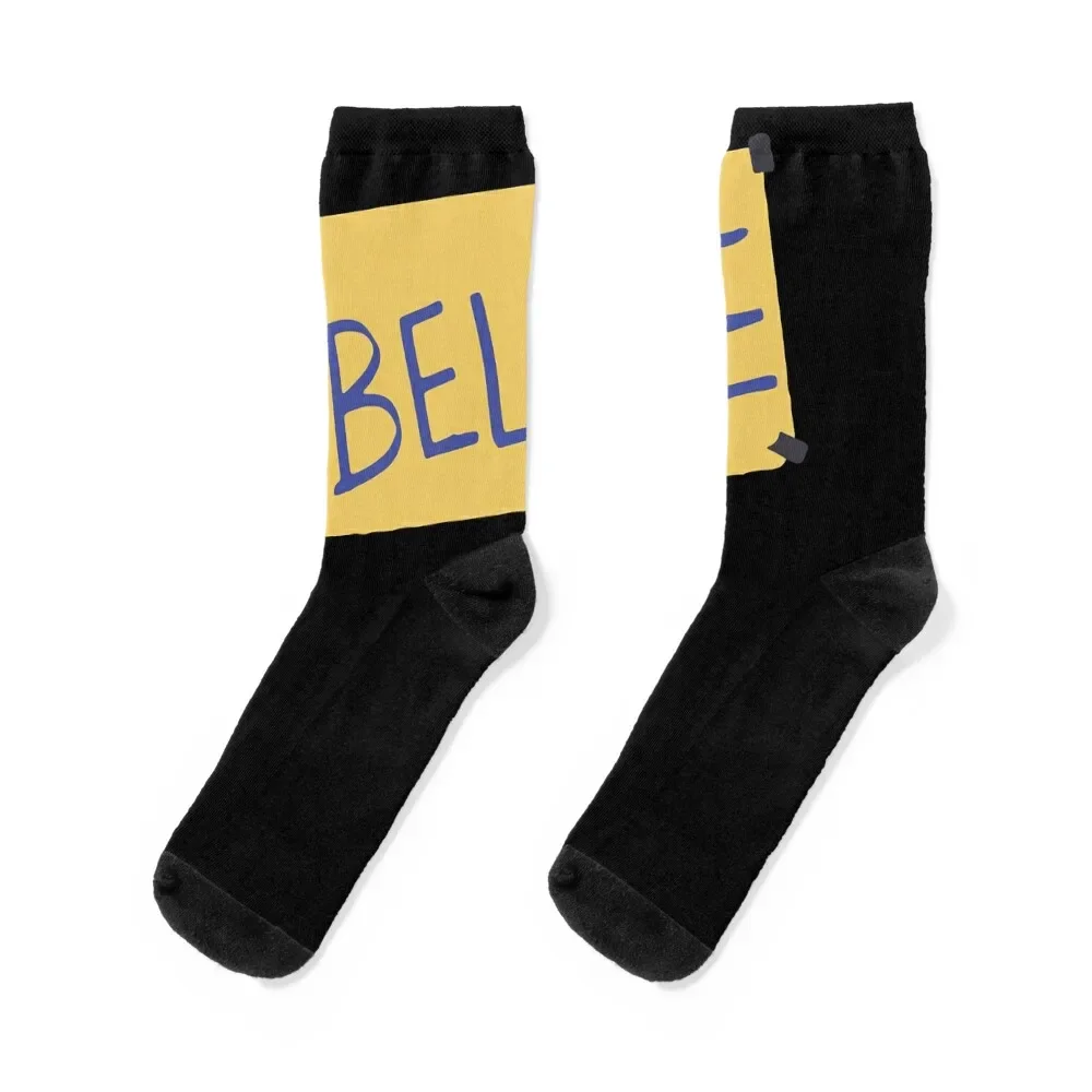 

Believe Ted Socks men cotton high quality sports stockings Socks For Men Women's