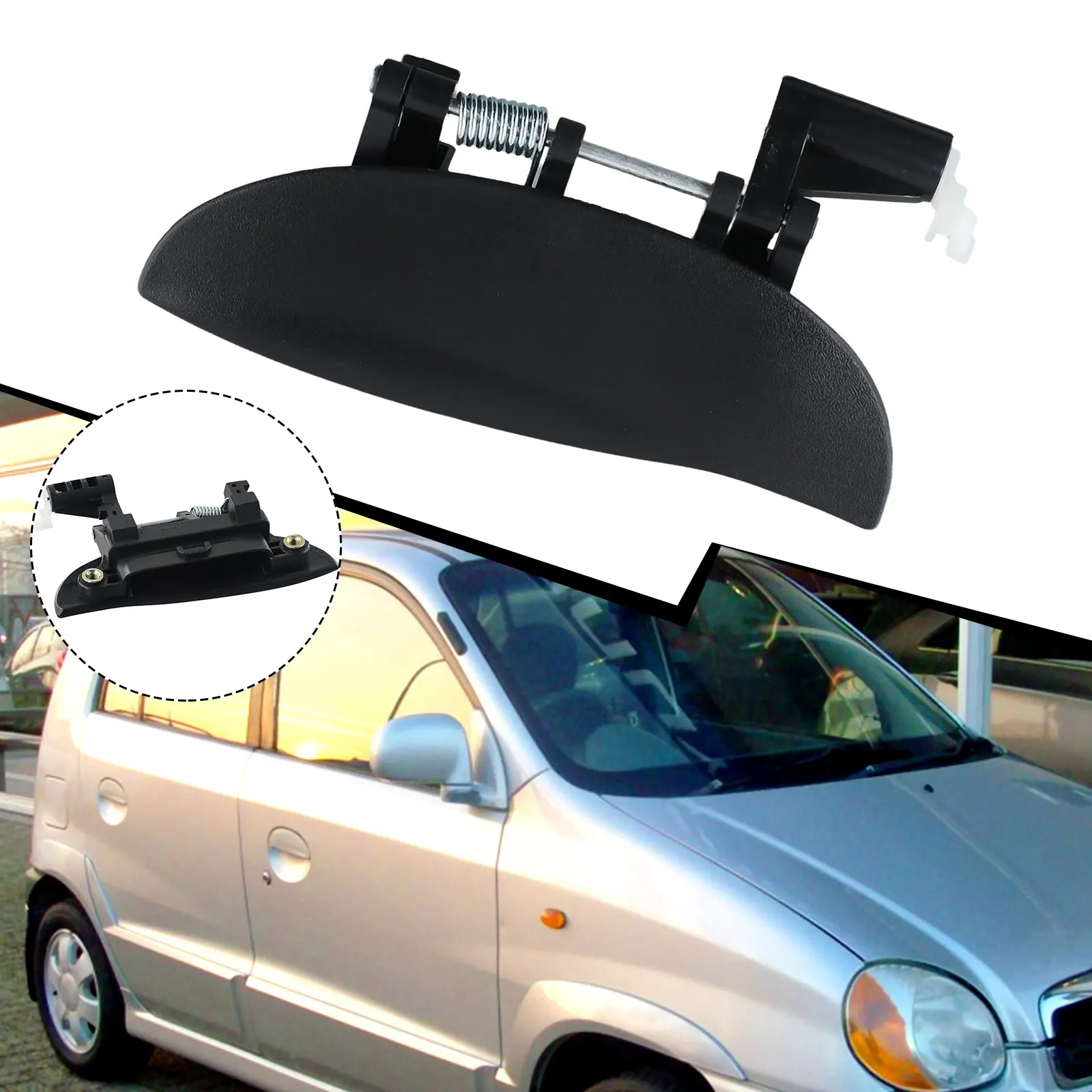 

Door Handle Front Left Side for Hyundai Atos For Prime Atoz Santro 1997 2007 Fits OEM Part 82650 02000 Replacement Unit