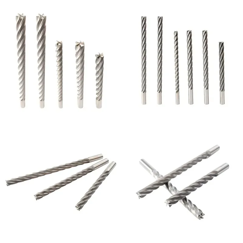 High-Speed Steel Flat-bottomed Helical End Mills Foam Milling Cutters for CNC Router Drill Bits Custom ODM OEM Engraving