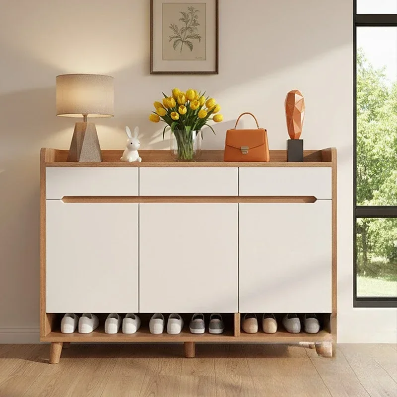 New model household goods Home shoe cabinet Home door locker Indoor large-capacity multi-layer storage cabinet