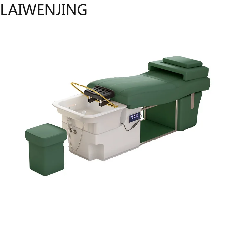 MJY Intelligent Water Circulation Hair Therapy Fumigation Shampoo Massage Bed Hair Salon Special