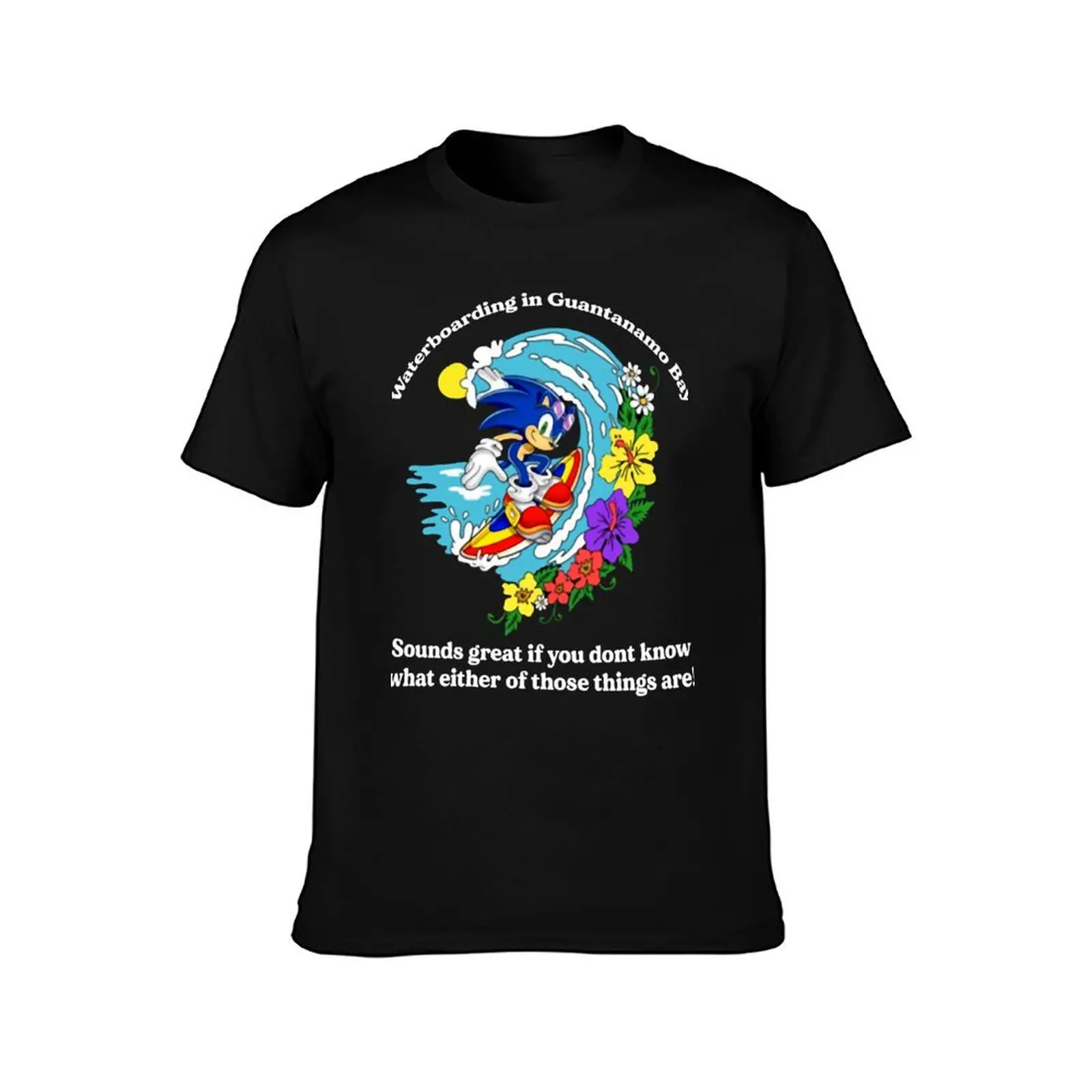 Waterboarding in Guantanamo Bay T-Shirt printed t shirts for man T-Shirt
