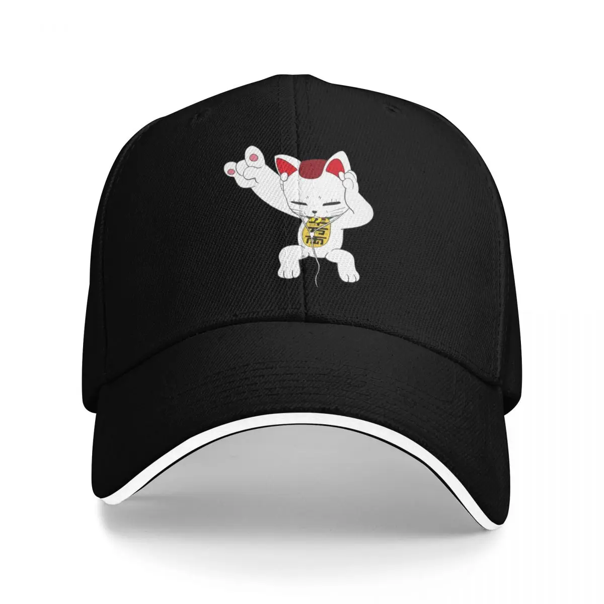 

Turbo Granny Dandadan Maneki Neko Listening to Music Full Body Ver. Baseball Cap Anime Hat black Women's Hats For The Sun Men's