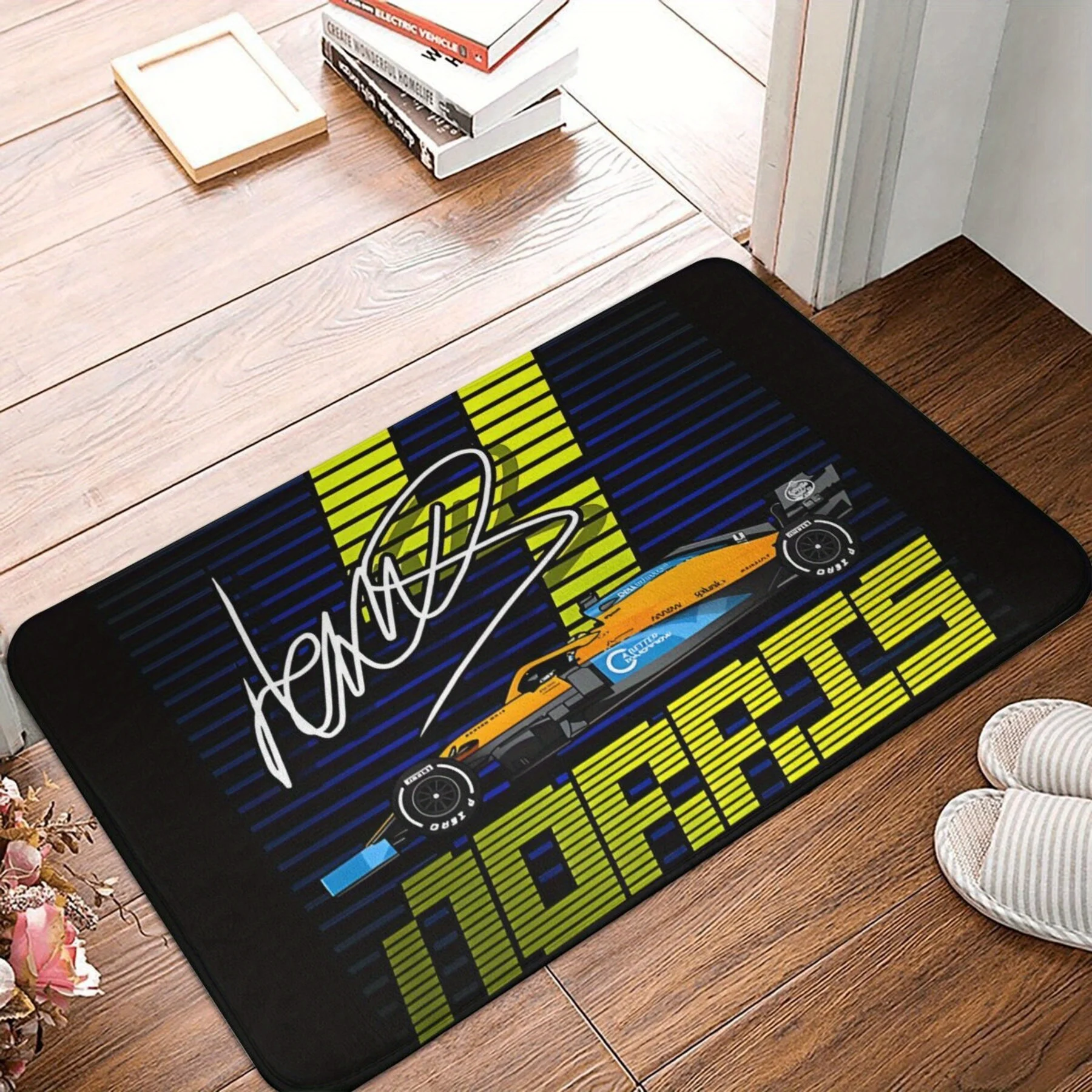 Custom Sports Signature Doormat Floor Mat Entrance Rug for Home Office Entryway Mat 40x60cm Personalized Gift Mat
