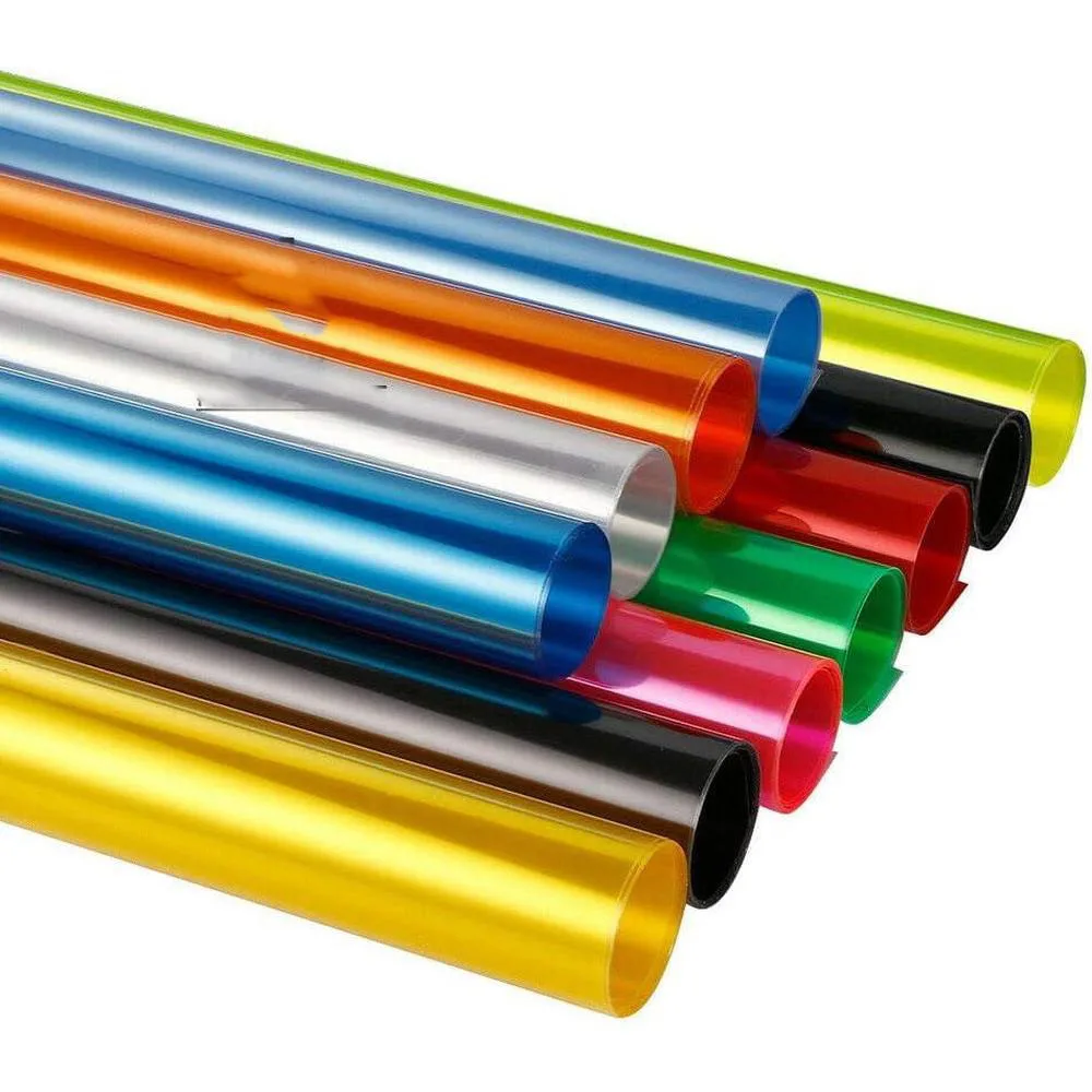 Chameleon Car Light Film Tinted Vinyl Film for vehicle headlights, fog lights, side marker lights, and windshields.