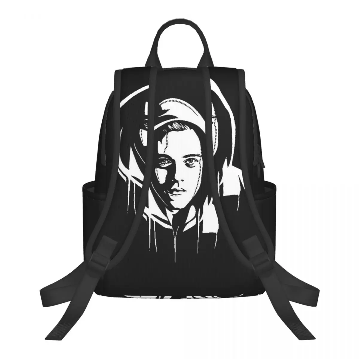 Mr Robot Hello Friend Fsociety 6 Student Backpack School Bag Hiking Travel Daypack for Boys Girls Bookbag Shoulder Bags