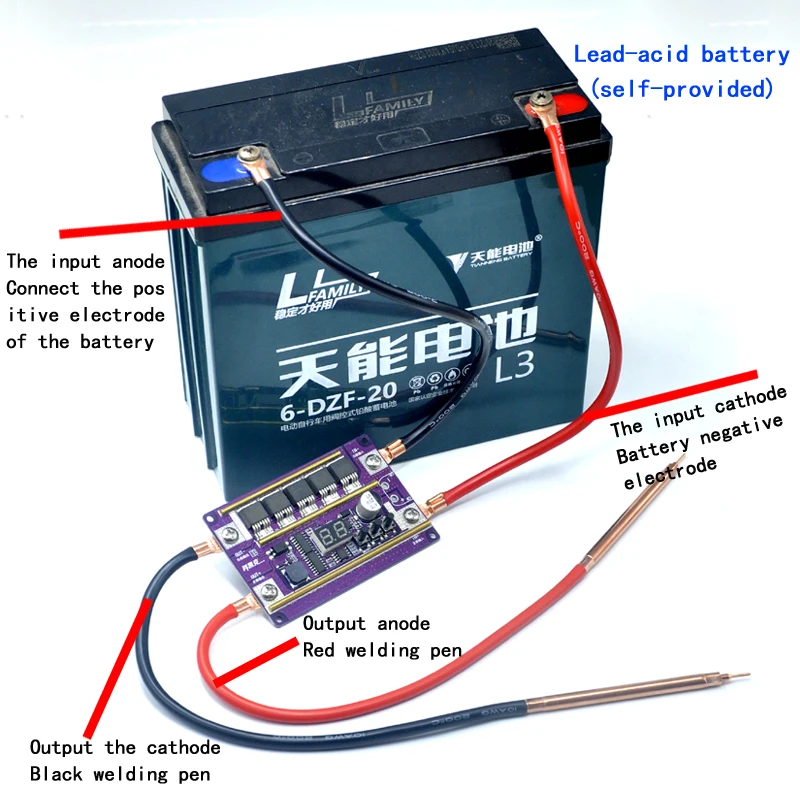 Imagem -04 - Kekk-mini Soldador Local K99 99 Engrenagens Mini Spots Máquina de Solda Control Board para 18650 Bateria 0.10.3 mm Folha de Níquel