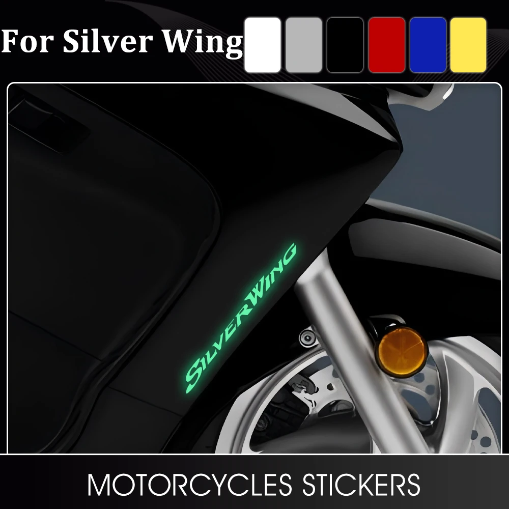 

Светящиеся наклейки для мотоцикла, водонепроницаемая наклейка для Honda Silverwing 600, аксессуары Silver Wing 400 GT Silverwing400 2007