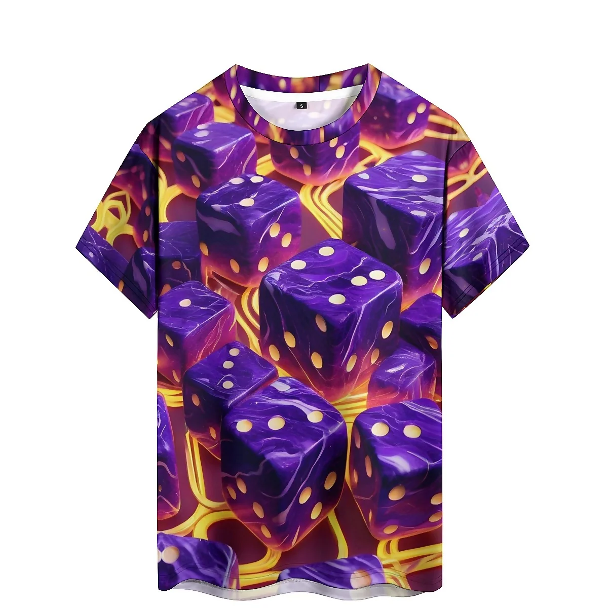 

Summer Sports Daily Outfit Men's 3D Printed Short-Sleeve T-Shirt - 3D Apparel, Loose Fit