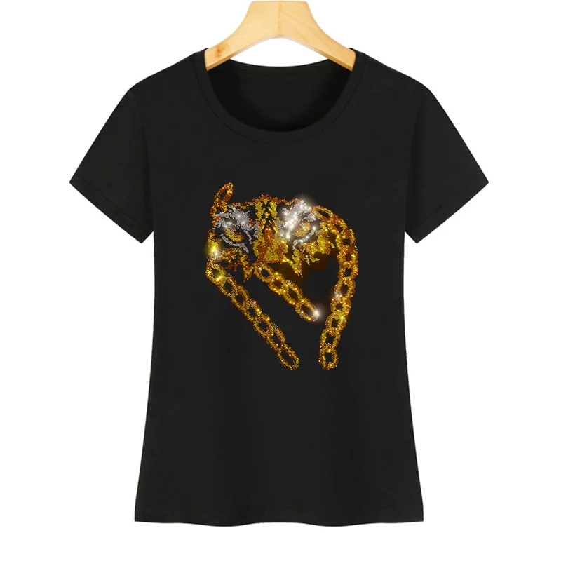 

2025 Fashion Men's Rhinestone Decoration Round Neck Short Sleeve T-Shirt High Quality Fabric Hot Rhinestone T-Shirt