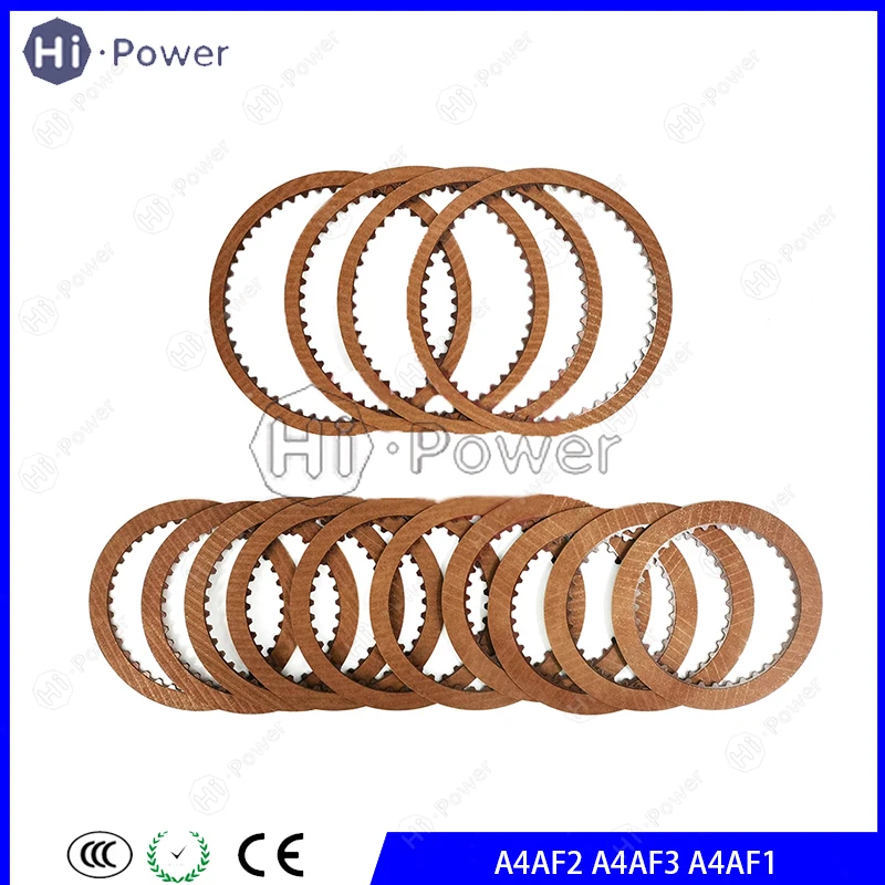 

Фрикционные диски сцепления автоматической коробки передач A4BF2 A4BF3 для автомобилей HYUNDAI, комплект дисков для коробки передач A4AF2 A4AF3 A4AF1
