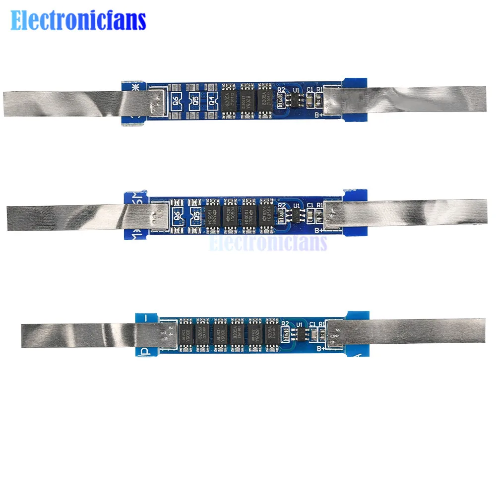 1S 3.7V 18650 Lithium Battery Charge Protection Board Module 4.5A-15A 3MOS 4MOS 6MOS BMS PCB 18650 Battery Pack Charge Module