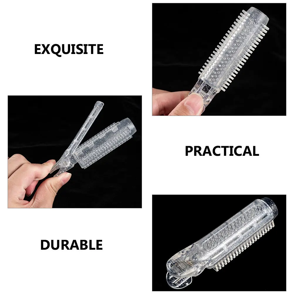 6Pcs Volumizing Hair Clips for Bangs and Roots Curler Rollers Styling Tools Fast Easy DIY Updo