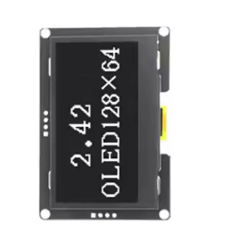 ABZW High-Contrast For I2C/SPI Interface 2.42-Inch OLED Display Module-128X64 Resolution, White