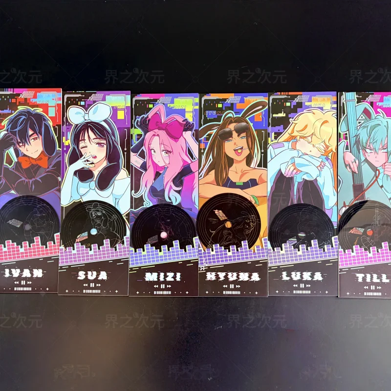 

[Genuine] In Stock Alien Stage Rabbit Series Transparent Card Laser Ticket Collection Small Card Ivantill Anime Peripheral Gifts