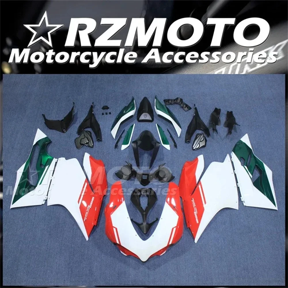 

Injection Mold New ABS Motorcycle Fairings Kit Fit for Ducati 959 1299 Panigale s 2015 2016 15 16 Bodywork set Custom Red Green