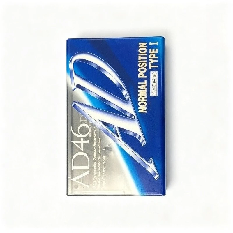 100% Original New For TDK AD 46min 1992 Mid-Grade Type I Blank Cassette Tape For High-End Duplication & Three-Head Recorder Use