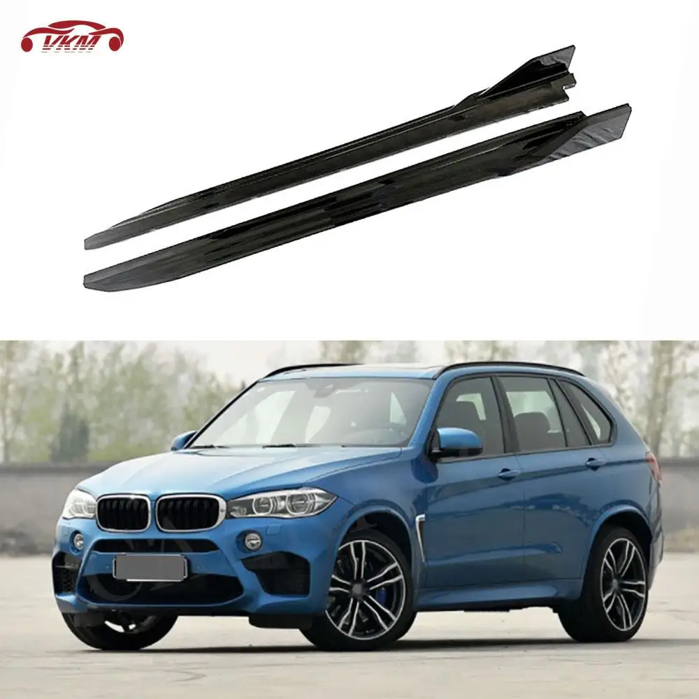 

Side Skirts Extensions for BMW F85 X5M F86 X6M 2015 2016 2017 2018 Rocker Plate Splitters Lip ABS Carbon Look/Gloss Black