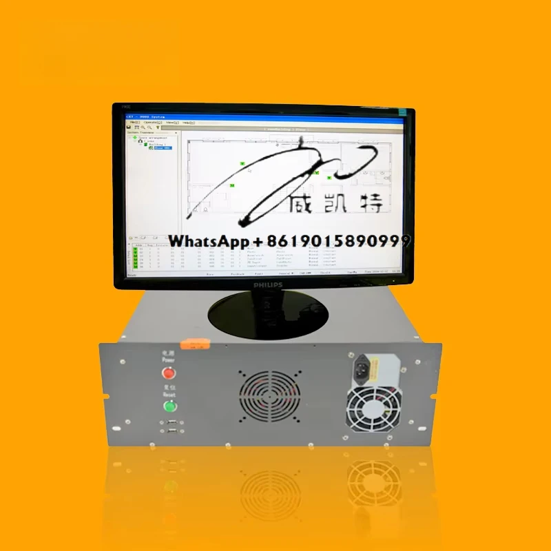 Sistema de detección de panel de control de alarma contra incendios inteligente listado GST200 IFP8 LPCB