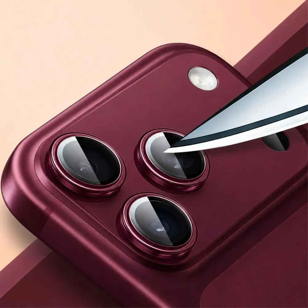 Metal Tempered Glass Camera Protector For iPhone 18 Pro Max Lens Protection For iPhone 18 Pro Phone Lens Cover Accessories
