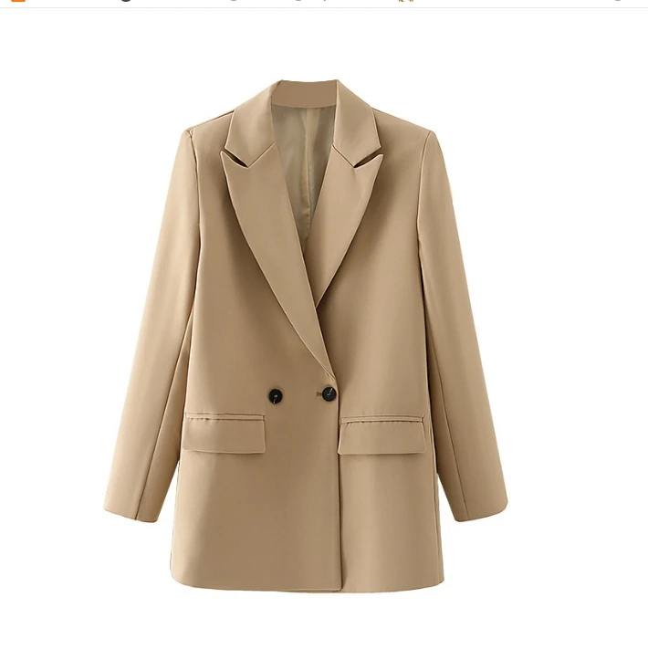 

Blazer Woman Black Beige Khaki Blue Green Gray Women coat Fashion Office Wear Women's Blazers Jacket Outerwears 2024