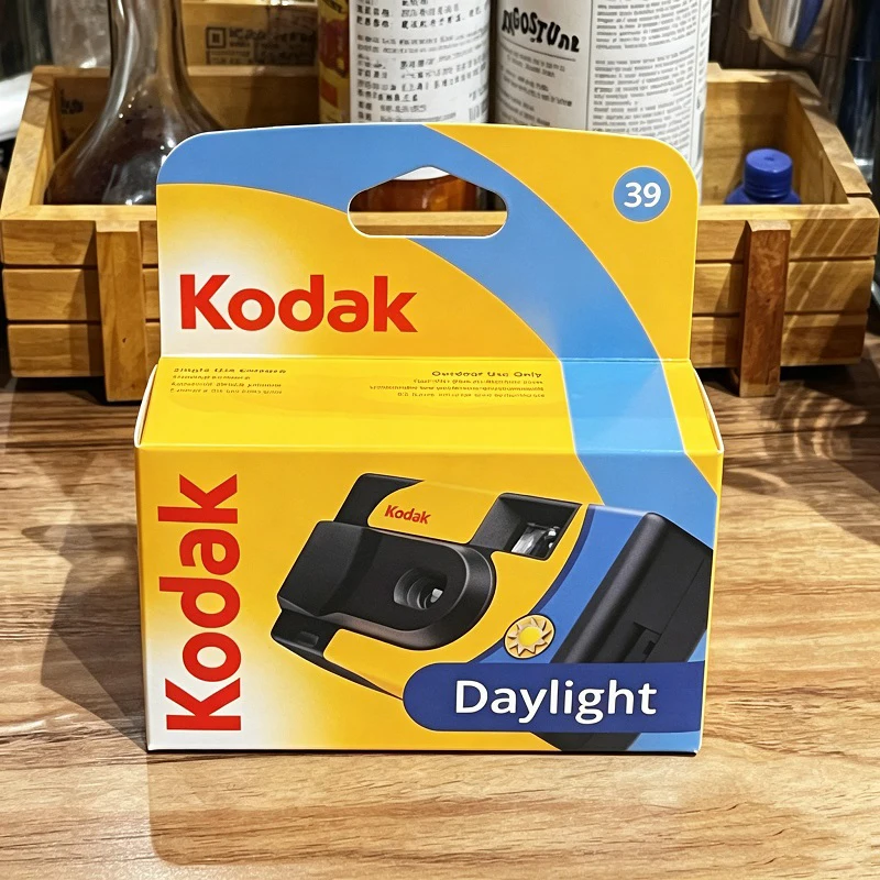 39 Sheets Disposable Film Camera 1-6 Pcs Original Kodak Daylight Photo Point-and-Point Camera BirthdayGift Expiration date: 2028