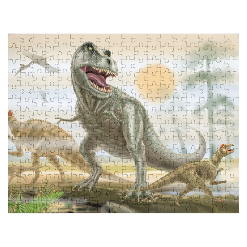 

Tyrannosaurus Rex Jigsaw Puzzle Puzzle Game Puzzle Game Children Wooden Animal Puzzle Personalized Kids Gifts