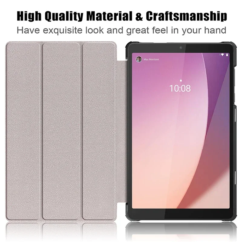 For Lenovo Tab M8 4th Gen TB-300XU TB-300FU Case Magnetic Stand Cover For Funda Lenovo Tab M8 Gen 4 Gen4 2024 Tablet Case