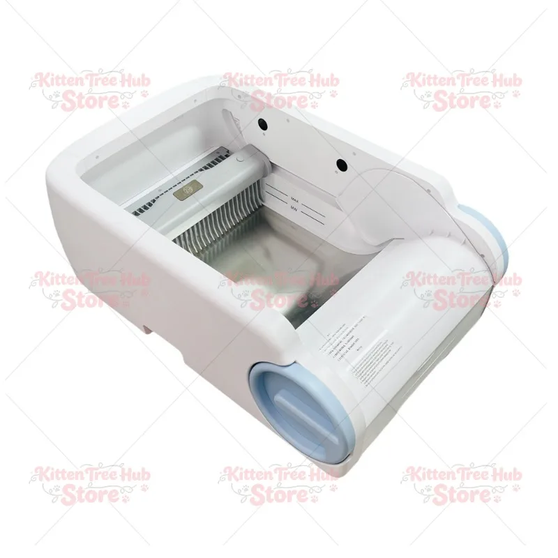 New Smart Stainless Steel Base Cat Litter Box Automatic Open Cat Litter Box WiFi Cleaning Cat Toilet APP